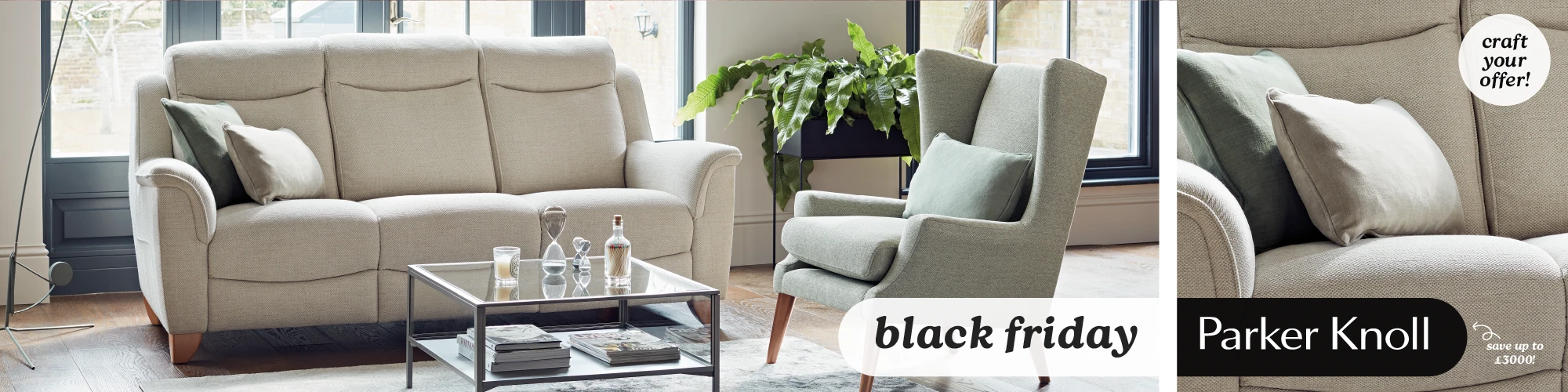 Black Friday Web Banners Parker Knoll D